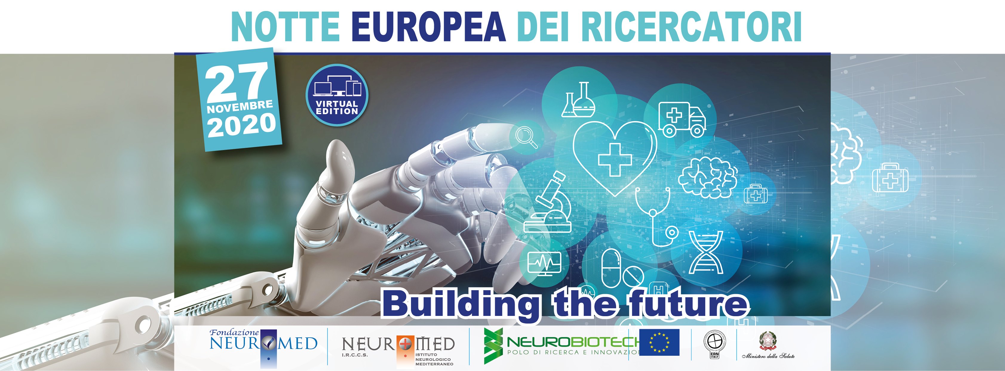 Notte Europea Dei Ricercatori Neuromed Virtual Edition Diretta