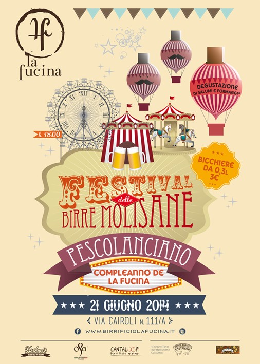 Sabato 21 giugno, festival delle birre molisane a Pescolanciano