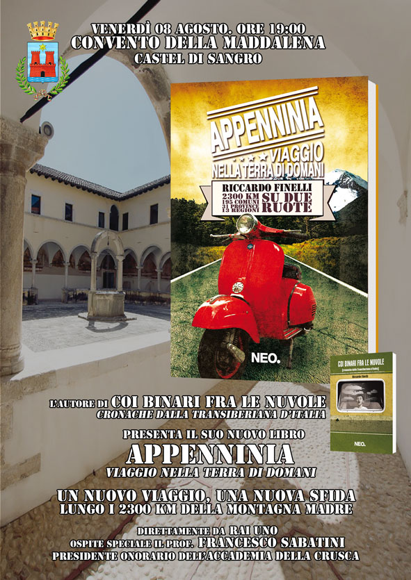 "Appenninia", il viaggio nella terra di domani. Riccardo Finelli presenta l'opera a Castel di Sangro