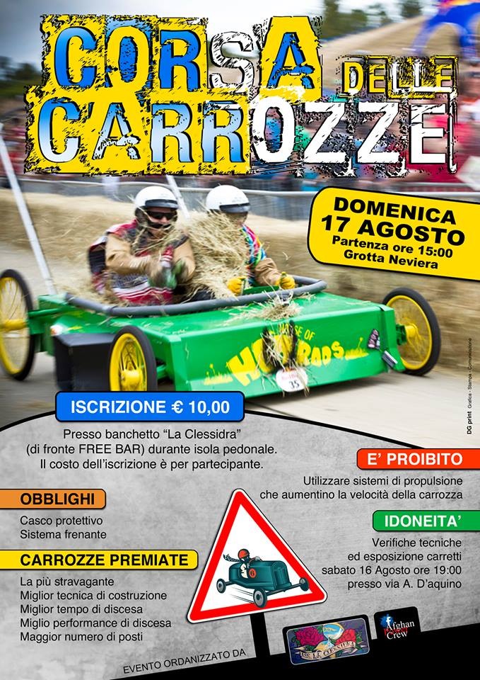 Castel di Sangro, tutto pronto per la "Corsa delle carrozze"