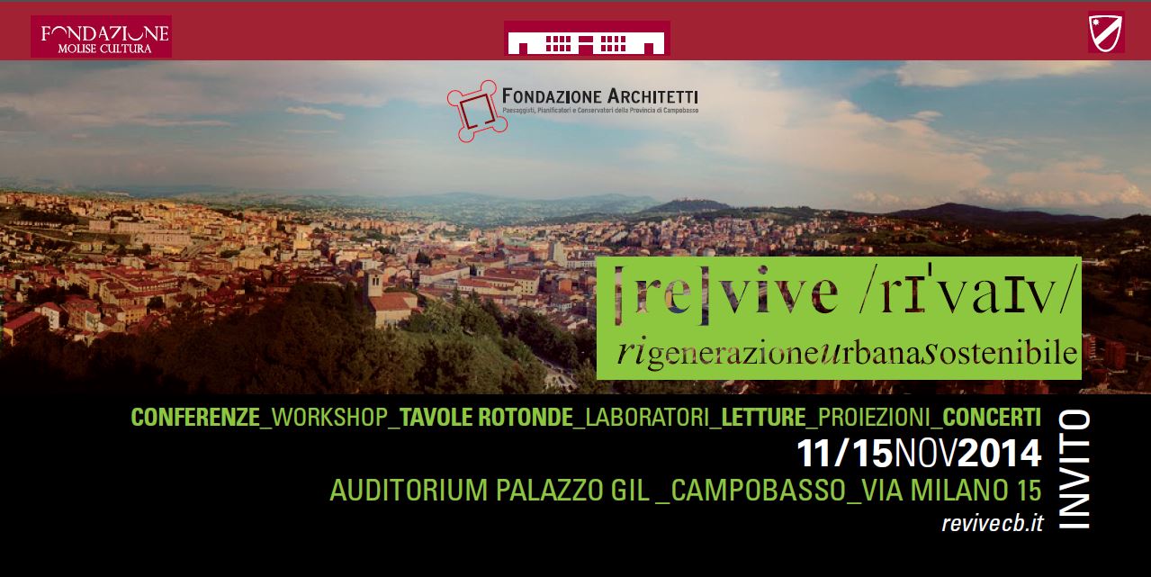 Revive 2014: cinque giorni di ‘rigenerazione urbana sostenibile'