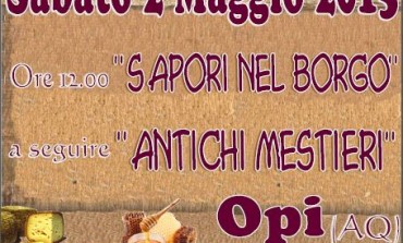 Opi, terra di "Antichi Mestieri". Sabato 2 maggio, la XI edizione