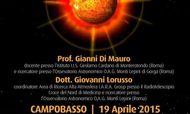 Campobasso, domenica al 'Monforte' per scoprire tutti i segreti del sole