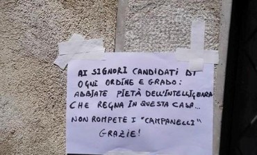 Amministrative 2015, famiglia sangrina avvisa i candidati: "Non rompete i c..ampanelli"