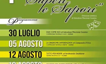 Isernia, apre il sipario il Festival di teatro "Saperi e Sapori"