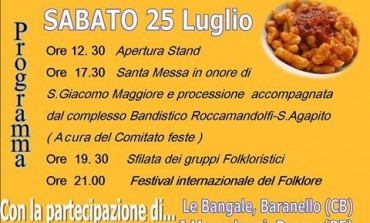 Roccamandolfi,  domani "gnoccata" e gruppi folk