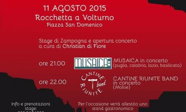 'Tradizione in divenire', festival della musica a Rocchetta a Volturno