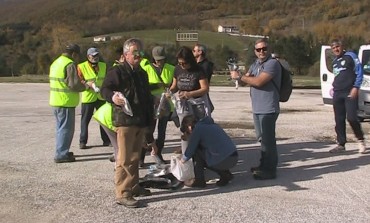 Castel di Sangro, splendida giornata ecologica aspettando il 'dog walking'