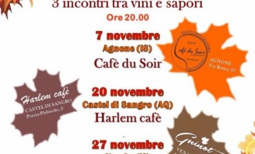 Degustazioni d'autunno a Castel di Sangro con A.I.S. Molise