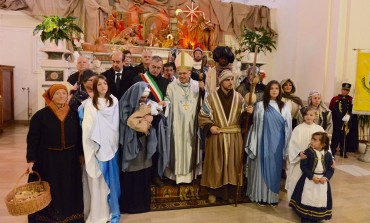 Rivisondoli, presentati i personaggi del presepe