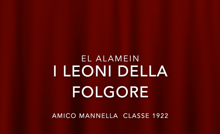 El Alamein, i Leoni della Folgore: Amico Mannella classe 1922