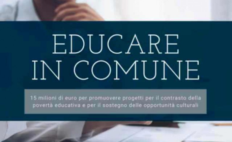 Educare in comune, Castel di Sangro aderisce al bando del Governo