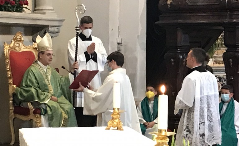 Francesco Romito si avvia al sacerdozio, ha detto "Si lo voglio" alla Divina Chiamata