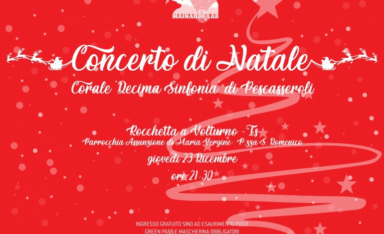 Rocchetta a Volturno: il concerto di Natale con la Corale "Decima Sinfonia" di Pescasseroli