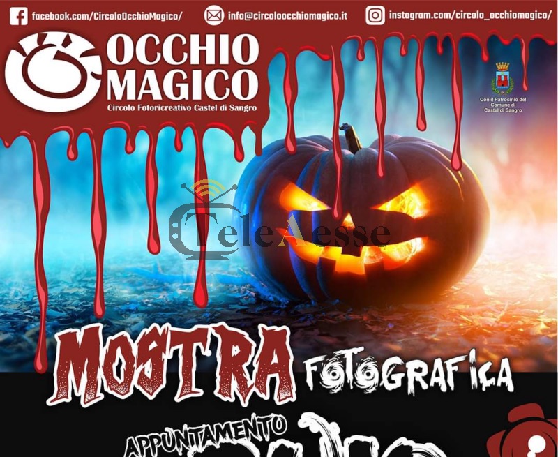 manifesto della festa di Halloween