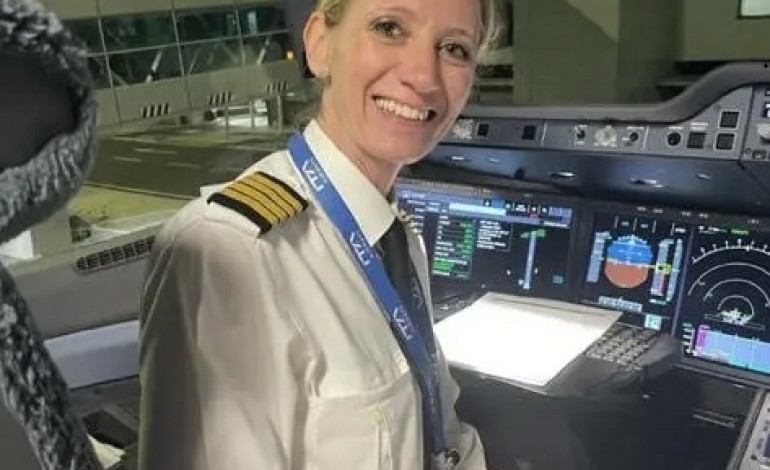 Deborah Rossi accende le luci della pista di decollo, prima comandante della ITA Airways