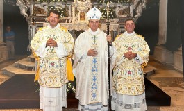 Francesco Romito e Cristian Di Sanza ordinati presbiteri da Mons. Fusco il 24 giugno 2024