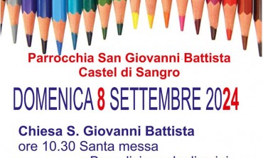 Benedizione degli Zaini: La Comunità di Castel di Sangro si prepara al Nuovo Anno Scolastico