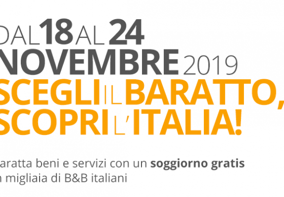 'Settimana del Baratto', pioggia di adesioni: vacanze gratis in cambio di beni e servizi