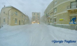 Le immagini dei 50 centimetri di neve a Capracotta. Paglione: "Pronti ad aprire gli impianti da sci"