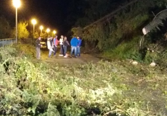 Maltempo in Alto Sangro, sgombero stradale: all'opera Vigili del Fuoco, Protezione Civile e Anas