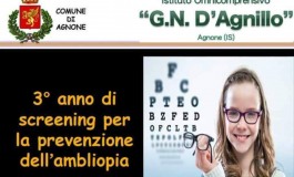 Agnone, screening per la prevenzione dell'ambliopia