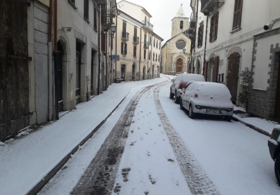 Alto Molise, ondata di neve e gelo