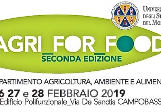 'Agri for food', 3 giorni di orientamento organizzati dall'Unimol a Campobasso