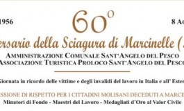 Sant'Angelo del Pesco commemora il 60° anniversario della tragedia a Marcinelle