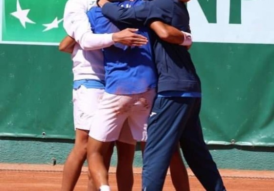 Il maestro di tennis Nicola Fantone vince con i suoi azzurrini l'European Summer Cup U16 - Borotra Cup