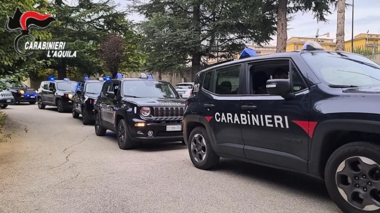 Castel di Sangro: intensificati i controlli dei Carabinieri, sequestri e denunce