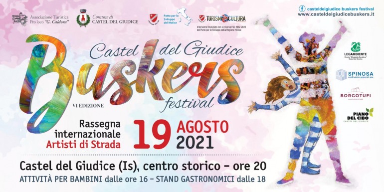 Buskers Festival Castel del Giudice, gli artisti di strada come veicolo di promozione del territorio