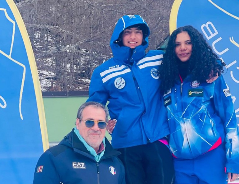 Giada D’Antonio e Giancarlo Ferraro convocati per i FESA Games Alpine 2025