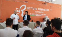 'Autunno stellato' all'alberghiero di Roccaraso, studenti a lezione di pasticceria con Angelo Di Masso