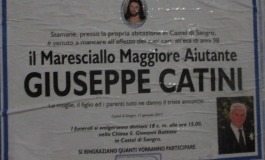 Castel di Sangro, domani l'addio al Maresciallo Catini