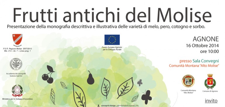 “Frutti antichi del Molise” la presentazione in Agnone