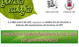 Opi, giornata ecologica per imparare a tutelare l'ambiente