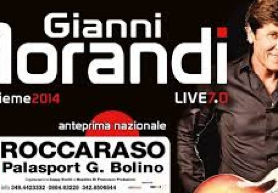 Gianni Morandi a Roccaraso, corsa al biglietto per il concerto Solo insieme 2014