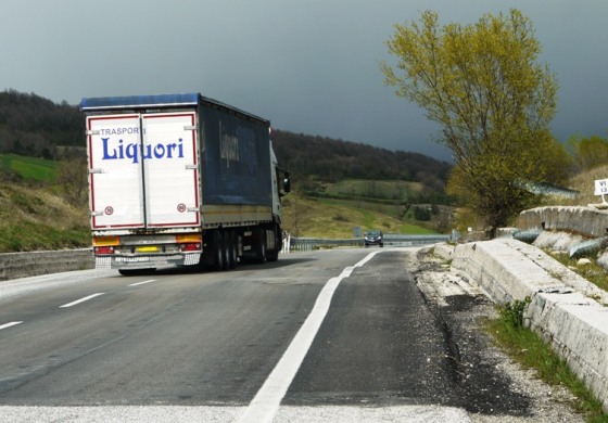 Castel di Sangro, lavori mal eseguiti sulla ss 652. Lo denuncia "Sulla buona strada"