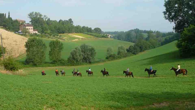 Passeggiata a cavallo sul tratturo molisano