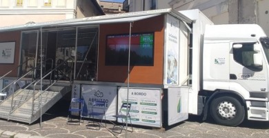 Prevenzione: il poliambulatorio mobile della ASL si sposterà a Sulmona, prossima tappa Alto Sangro