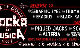 Roccamandolfi spalanca le porte al festival matesino 'Rocka in Musica': 12 e 13 luglio