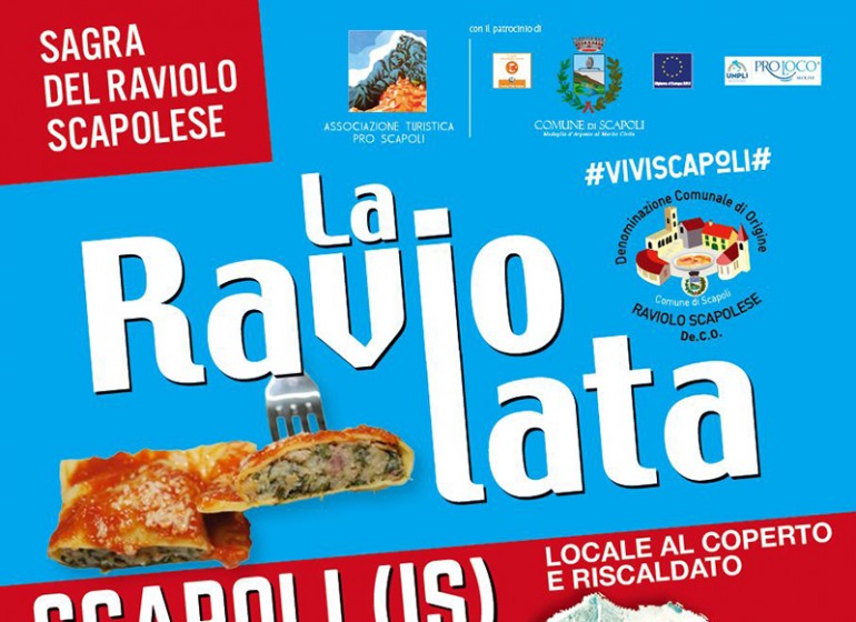 La Raviolata di Scapoli: la sagra del raviolo De.Co. tra tradizione, musica e gusto