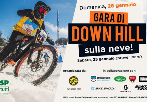 A Pescocostanzo va in scena il Winter Downhill