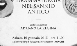 Conferenza di Adriano La Regina su "Teatro e drammaturgia nel Sannio antico"