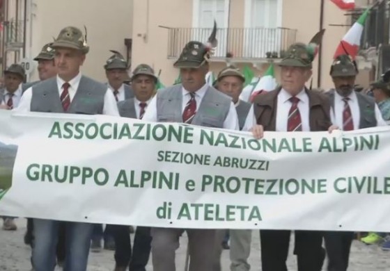 A.N.A. - Ad Ateleta corso di 2 giorni per formare i volontari della protezione civile