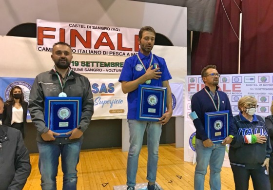 Andrea Pirone conquista il titolo di Campione Italiano di pesca a mosca a Castel di Sangro