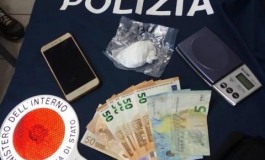 Arresto per detenzione di stupefacenti, sequestrati 29 grammi di cocaina