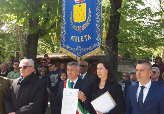 L'Aquila, medaglia di bronzo al merito civile per il Comune di Ateleta