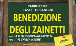 Benedizione degli zainetti a Castel di Sangro, Don Domenico vi aspetta in Chiesa